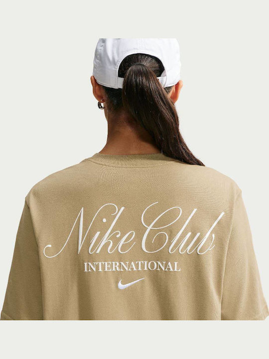 Nike Nsw Womens T-Shirt International Parachute Beige