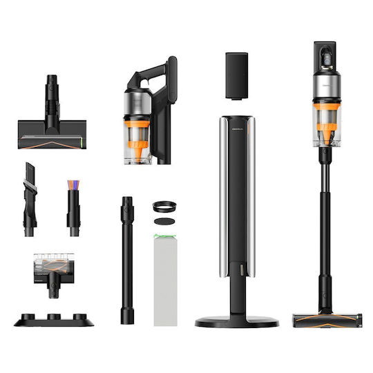 Deerma Z50 Combo Επαναφορτιζόμενη Σκούπα 2 σε 1 Stick & Χειρός Μαύρη