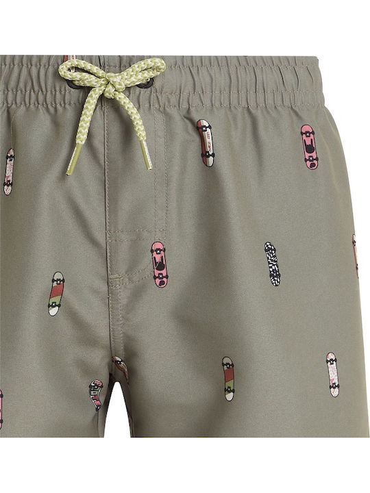 Protest Beachshort Детски бански Плувни шорти Artichoke Green