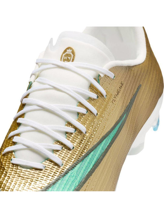 Nike Mercurial Superfly 11 Pro "Kylian Mbappe" FG Футболни Обувки с Бутони Металически Златист / Зелен Блясък