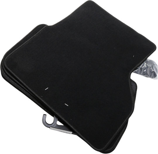 Petex Set of Front and Rear Mats 4pcs for Hyundai i20 2021 Black