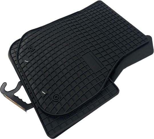 Frogum Frogum Car Mats Set Front and Back 4 Pieces for Hyundai i20 2022 Black