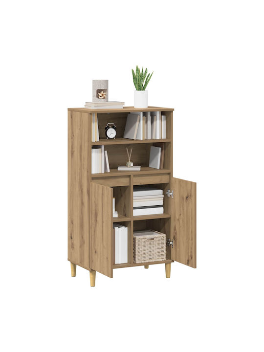 Highboard Artisan Ντουλάπι Σαλονιού από Μοριοσανίδα Δρυς 60x36x110cm