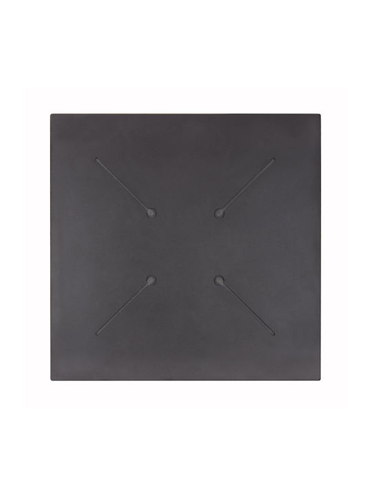 Square Table Surface HPL White 60x60cm 0536205