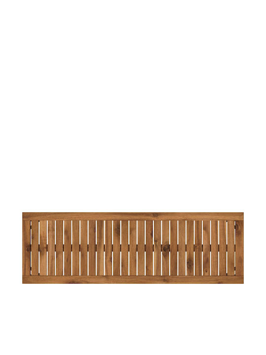 Солидна Дървена Градинска Пейка 108.5x35x45см