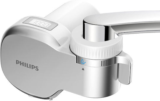 Philips Filtru de Apă pentru Robinet cu Carbon Activ cu 3 Filtre de Înlocuire AWP305 0,1 μm 0,1 μm