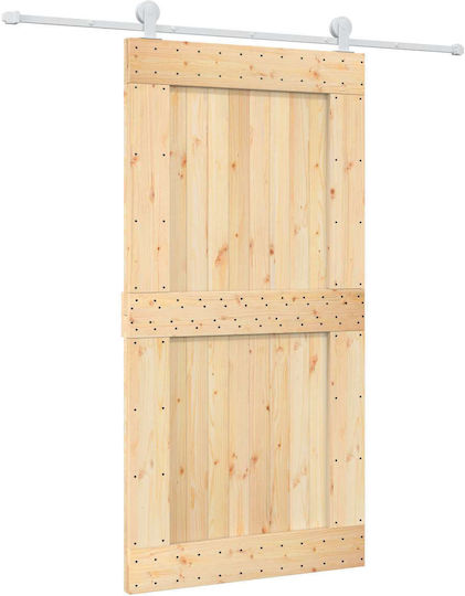 Ușă glisantă Natural Alb 3445037 Maro