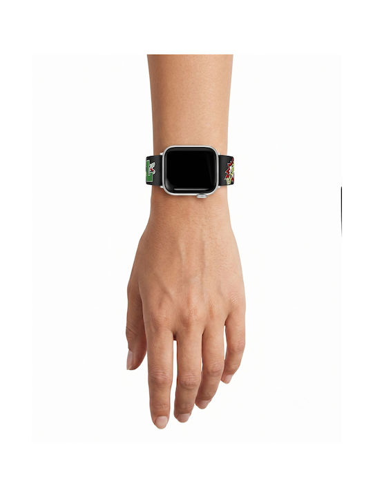 Lacoste Кайшки Силиконова Черна (Apple Watch 42/44/45/49 мм)
