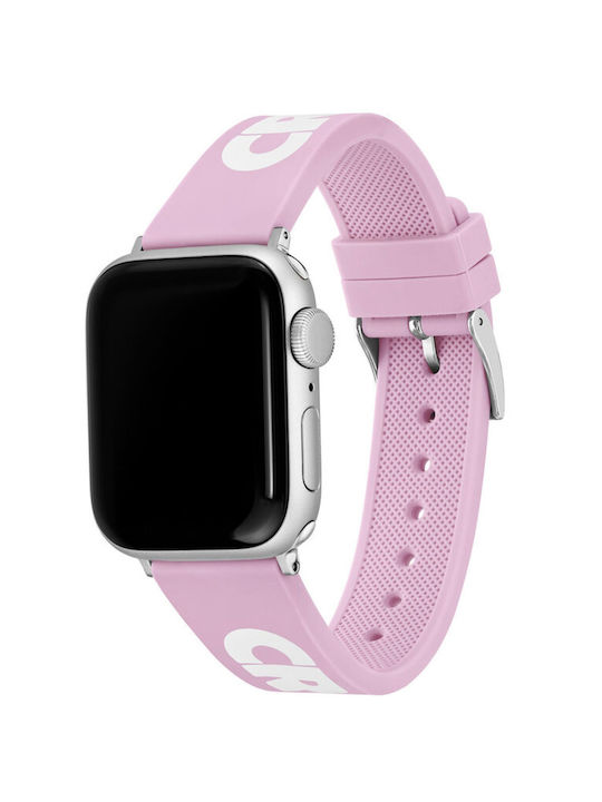 Lacoste Silikonarmband Rosa (Apple Watch 38/40 mm)