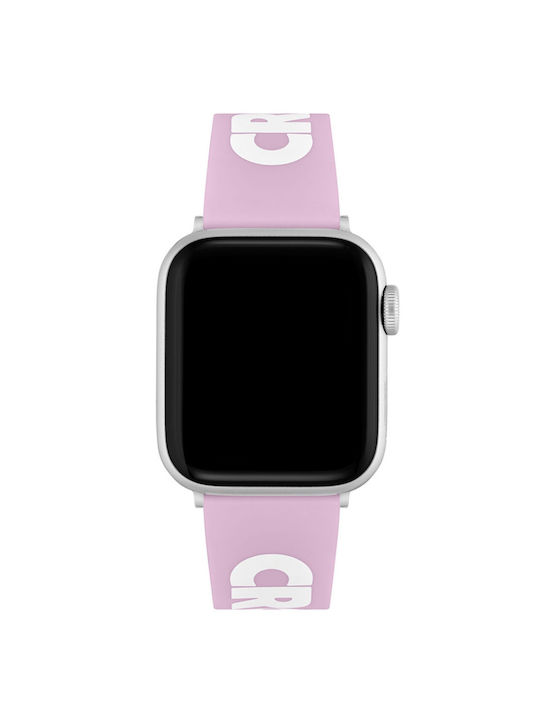 Lacoste Silikonarmband Rosa (Apple Watch 38/40 mm)