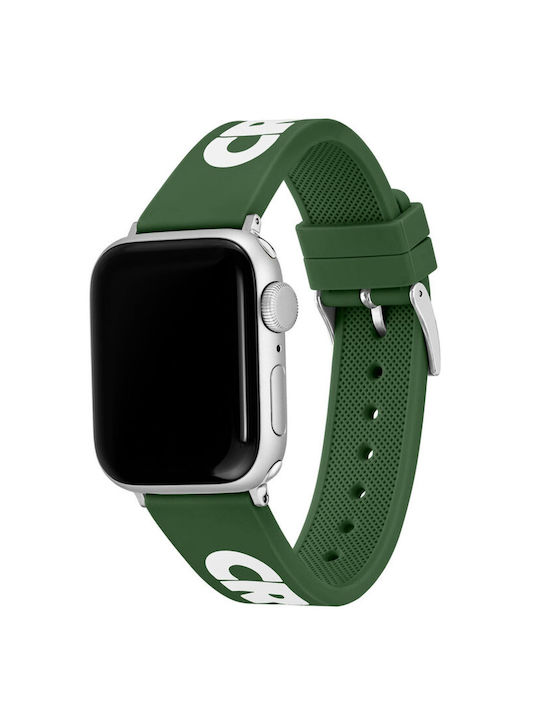 Lacoste Lăcușor de Silicon Verde (Apple Watch 38/40 mm)