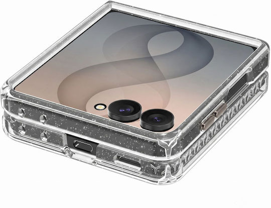 Force Case 360° Full Body Case Galaxy Z Flip 8 Glitter Drop-proof 2m Transparent