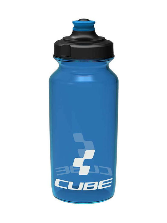 CUBE Бутилка Пластмаса За колоездене 500мл Син CUBE Бутилка Пластмаса За колоездене 500мл Син