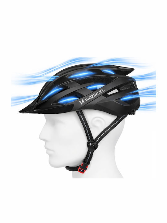 Wozinsky Mountain Fahrradhelm Schwarz