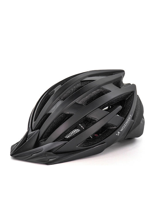 Wozinsky Cască De Bicicletă De Munte Neagră