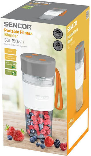 Sencor Blender with Plastic Jug 330 ml White SBL 150WH