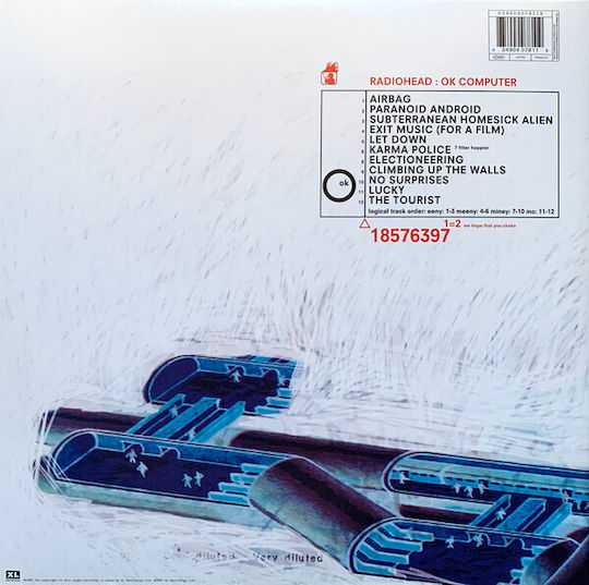 Radiohead Ok Computer 2LP