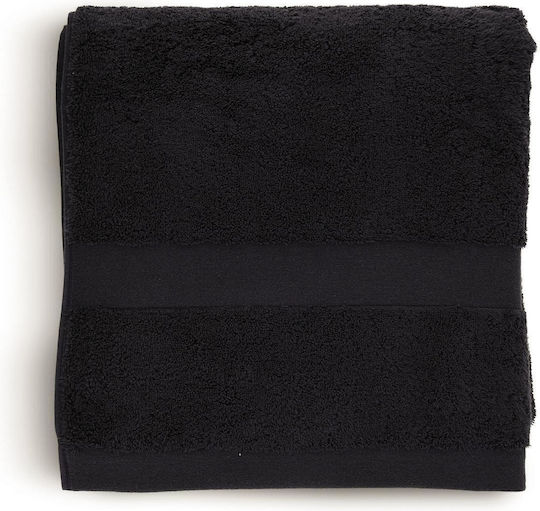 Prosop Bumbac 70x140 Negru Bumbac Egiptean Scandi Spa Duka