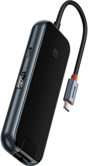 Baseus Acmejoy USB Hub 4 USB 3.0 Ports with USB-A USB-C Connection