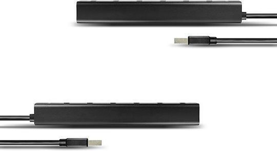 Axagon USB-Hub 7 Anschlüsse USB 3.0 mit USB-A Anschluss