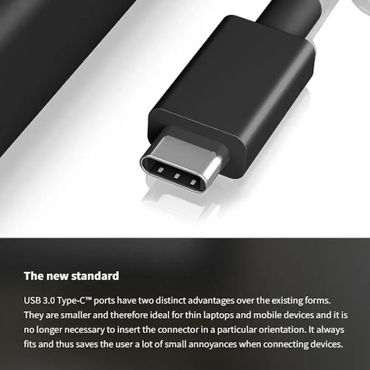 Icy Box USB 3.0 7 Port Hub with USB-C Connection
