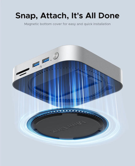 Orico Hub 10 Θυρών με σύνδεση USB-C Ασημί
