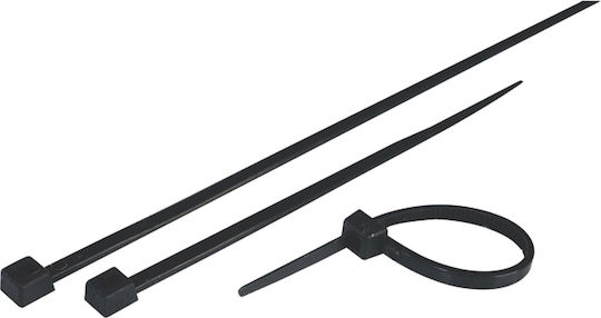 Eurolamp Eurolamp Plastic Cable Ties 350mm x 4.8mm in Black Colour (100 pcs) 147-54115