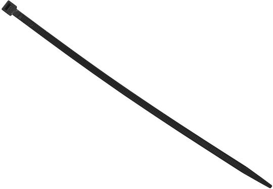 Cablexpert Πλαστικά Δεματικά Καλωδίων 250mmx3.6mm σε Μαύρο χρώμα (100τμχ) NYTFR-250X3.6