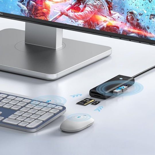 Orico USB Хъб 4 Порта USB 3.0 с USB-C Свързване