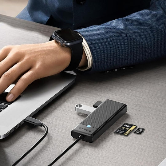 Orico Hub 4 Θυρών USB 3.0 με σύνδεση USB-C