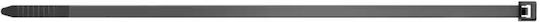 fischer Plastic Cable Ties 430mm x 4.8mm in Black Colour (100 pcs) 069370