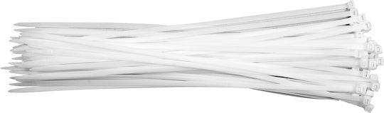 Yato Plastic Cable Ties 350mm x 7.6mm in White Colour 50pcs Yato YT-70632