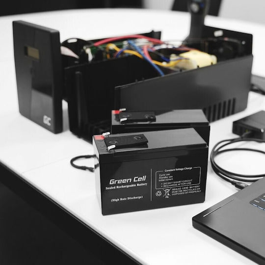 Green Cell UPS Batterie mit Spannung 12V AGM37 1Stück
