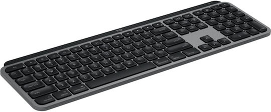 Logitech MX Keys S for Mac Kabellos Bluetooth Nur Tastatur Internationales Englisch