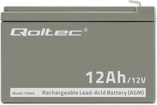 Qoltec Батерия UPS с Капацитет 12Ах и Напрежение 12V 53049 1бр