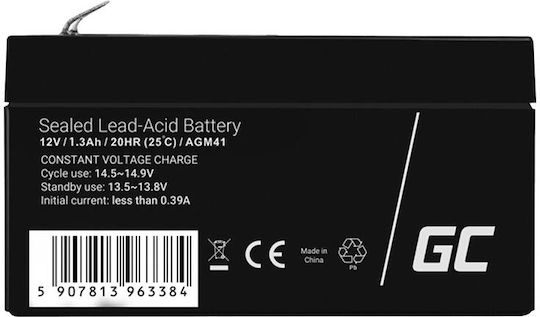 Green Cell Baterie UPS cu Capacitate 1.3Ah și Tensiune 12V AGM41 1buc