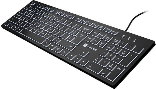 Natec Herring Doar tastatura Engleză US