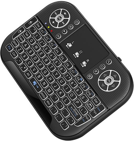 Kabellos Tastatur mit Touchpad Englisch US