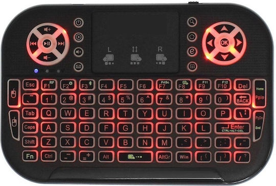 Kabellos Tastatur mit Touchpad Englisch US