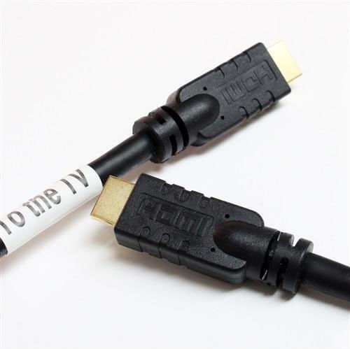 PremiumCord HDMI 2.0 Premium High Speed 4K 60Hz HDR Kabel HDMI-Stecker - HDMI-Stecker 20m Schwarz