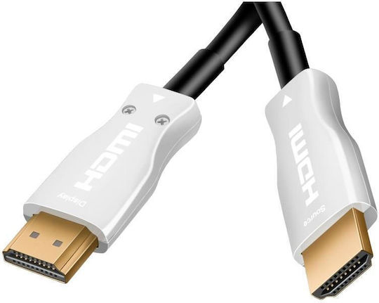 PremiumCord HDMI 2.0 HDMI-Kabel HDMI-Stecker - HDMI-Stecker 100m Schwarzes