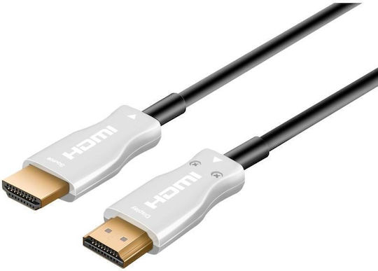 PremiumCord HDMI 2.0 HDMI-Kabel HDMI-Stecker - HDMI-Stecker 100m Schwarzes