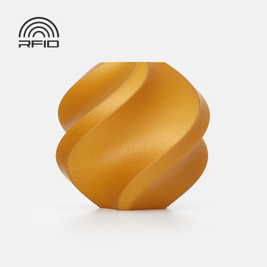 Bambu Lab PLA 3D Printer Filament 1.75mm Classic Gold Sparkle 1kg 1τμχ (Spool)
