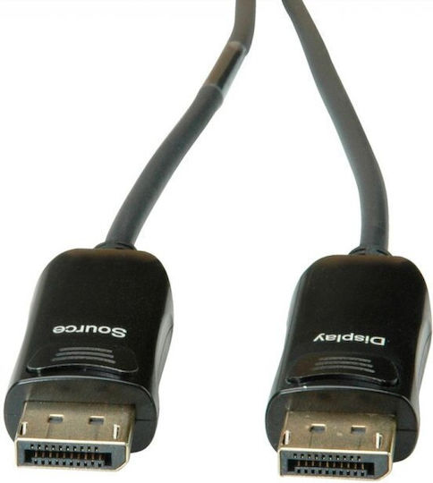 Value Cablu DisplayPort - DisplayPort 30m Negru (14.99.3468)