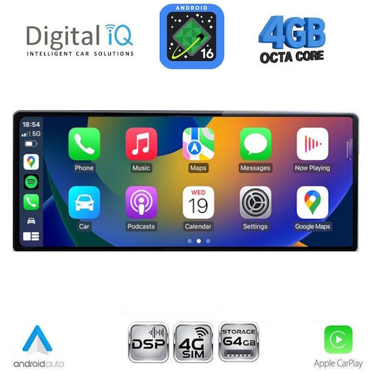 Digital Iq Tpg 15934b_cpa 10.25inc Multimedia System Audi Mod Q7 Mod 2010-2015