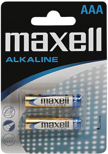 Maxell Αλκαλικές Μπαταρίες AAA 1.5V 2τμχ