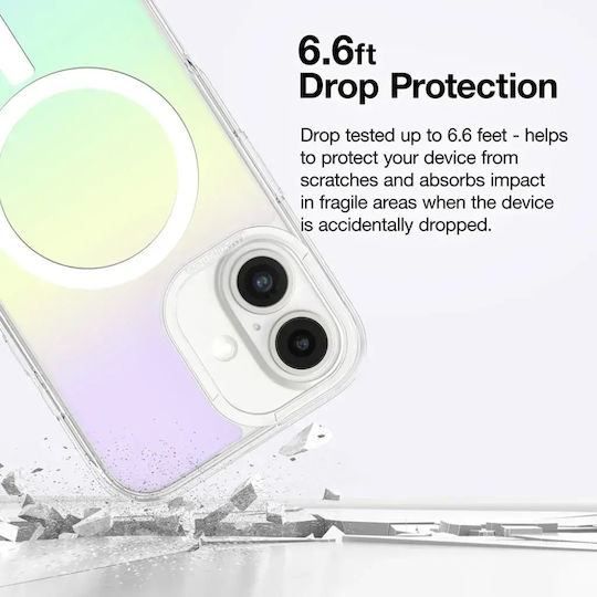 AmazingThing Minimal Mag Back Cover Σιλικόνης Διάφανο (iPhone 16Realme 7 Pro)