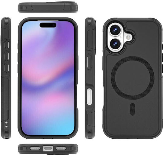 Redpepper Back Cover Plastic Negru (iPhone 17)