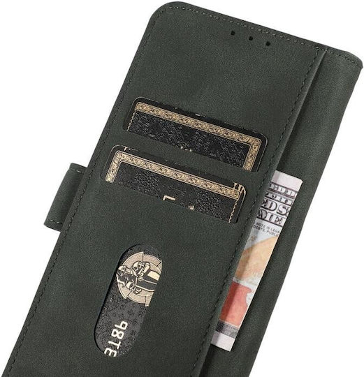 Khazneh Wallet Δερμάτινο Πράσινο (Poco C85)