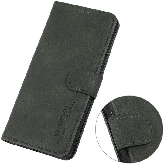 Khazneh Wallet Δερμάτινο Πράσινο (Poco C85)